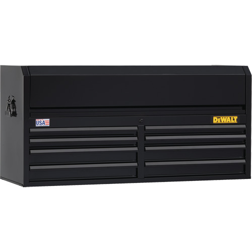 Tool Chest, 51-1/2" W, 8 Drawers, Black Northern Industrial Supply Inc.