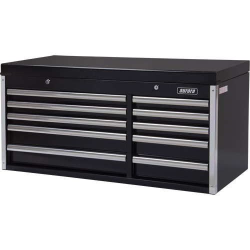 Industrial Tool Chest, 41" W, 10 Drawers, Black Northern Industrial Supply Inc.