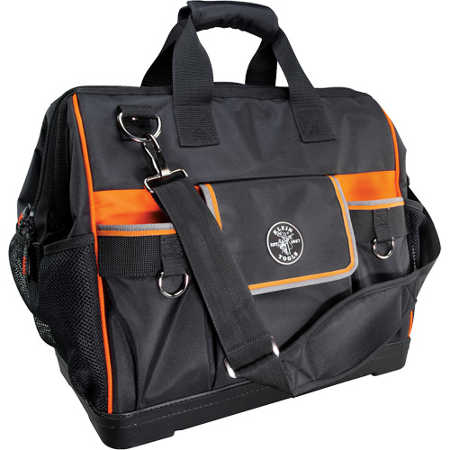 Sac &agrave; outils avec grande ouverture Tradesman Pro, Nylon balistique, 42 pochettes, Noir Northern Industrial Supply Inc.