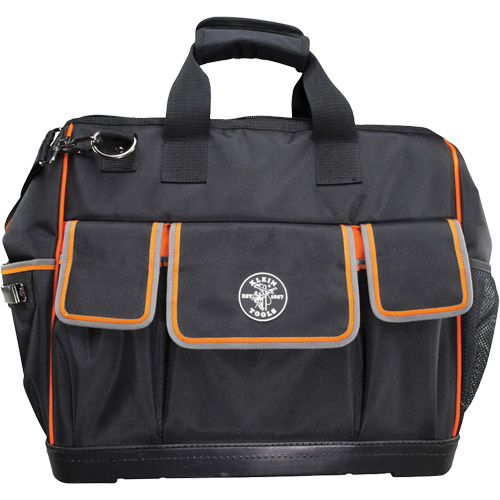 Sac &agrave; outils avec grande ouverture Tradesman Pro, Nylon balistique, 42 pochettes, Noir Northern Industrial Supply Inc.