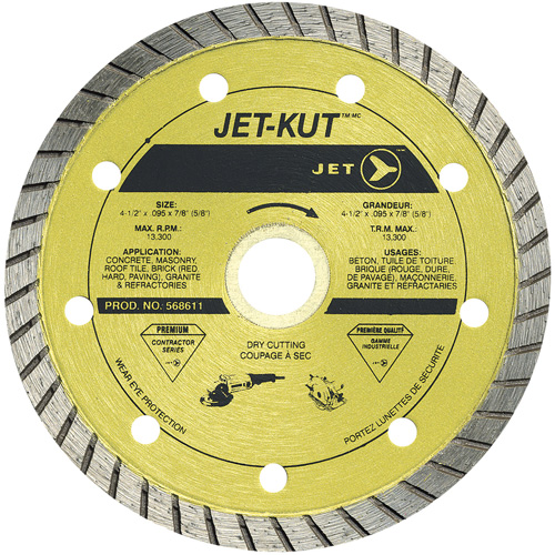JET-KUT Premium Turbo Diamond Blade Northern Industrial Supply Inc.