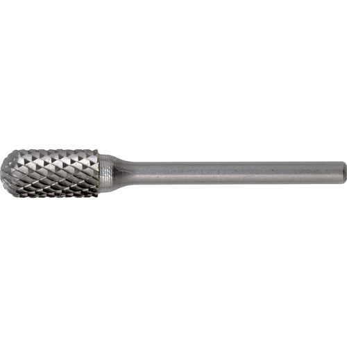 CLEVELAND Solid Carbide Burrs - Cylinder Shape with Ball Nose, SC-5, 1/2" Dia., 1" Depth of Cut Northern Industrial Supply Inc.