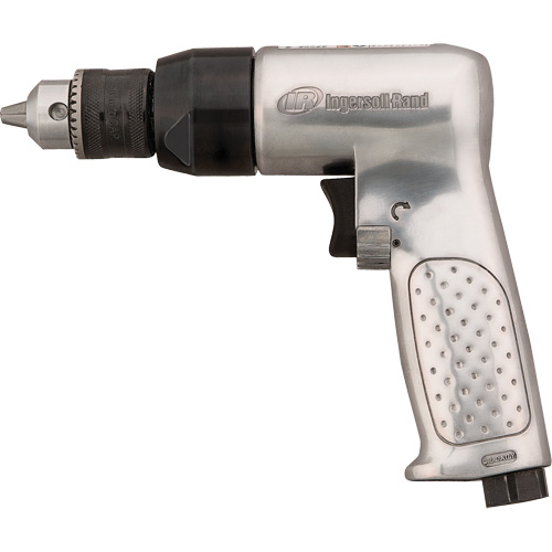 Right Angle Air Drill, 4 CFM, 1/4" NPTF, 94 dBA, 3/8" Chuck, Keyed Northern Industrial Supply Inc.
