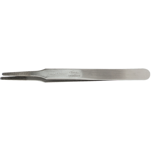 Tweezers - Flat Round Tips, Straight - 4.75" (120 mm) Northern Industrial Supply Inc.