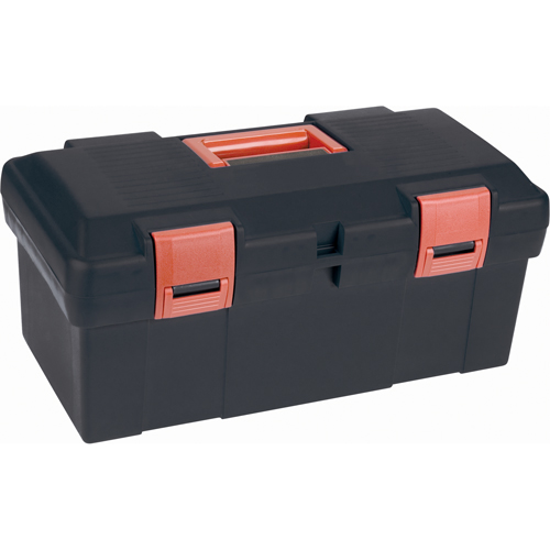 Heavy-Duty Tool Box, 17-1/2" W x 9-1/2" D x 8" H, Black Northern Industrial Supply Inc.