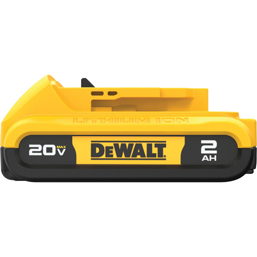 Bloc-piles 20 V Max* Compact XR, Lithium-ion, 20 V, 2 A Northern Industrial Supply Inc.