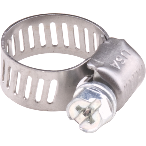 Colliers de serrage pour tuyaux - Collier de serrage en acier inoxydable & vis zingu&eacute;e, Dia. min 1/2", Dia. max 7/8" Northern Industrial Supply Inc.