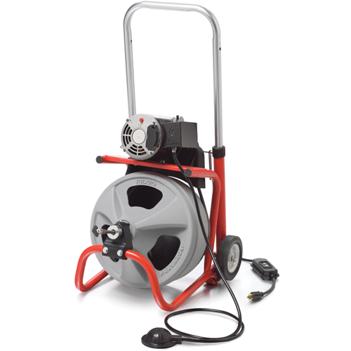 D&eacute;boucheur de drain K-400 avec cble C-31 IW, &eacute;lectrique, 3/8" Northern Industrial Supply Inc.