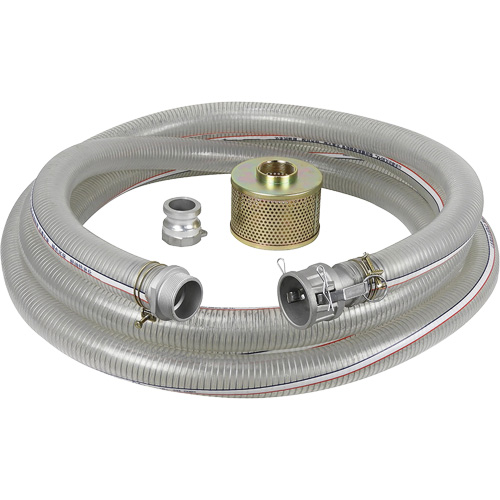 Tuyau d'aspiration renforc&eacute; pour pompe &agrave; eau, 3" x 300" Northern Industrial Supply Inc.