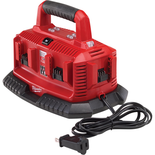 M18 Six Pack Sequential Charger, 18 V, Lithium-Ion Northern Industrial Supply Inc.