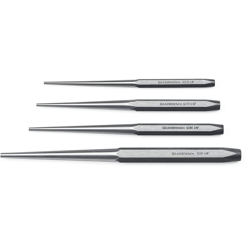 Long Taper Punch Set, 4 Pieces Northern Industrial Supply Inc.