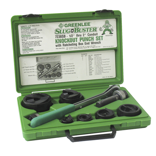 Ensemble de poinçonnage avec cliquet et poinçons SlugBuster Northern Industrial Supply Inc.