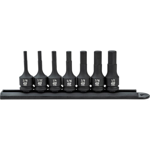 Hex Bit Impact SAE Socket Set, 7 Pieces Northern Industrial Supply Inc.