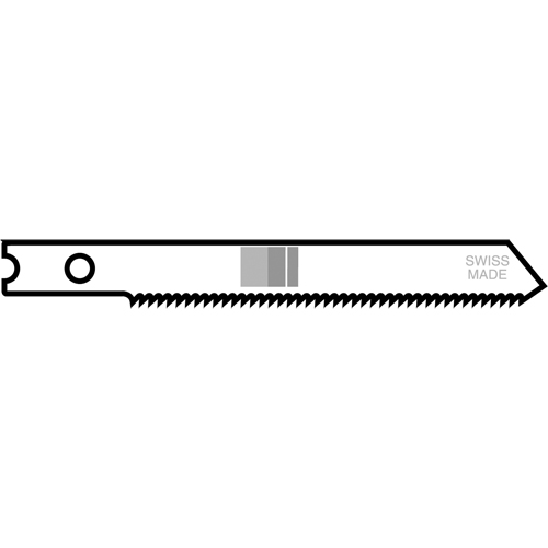 Lames de scie sauteuse, Bim&eacute;tal, Tige en U, 2-3/4" lo, 24 dents par pouce Northern Industrial Supply Inc.