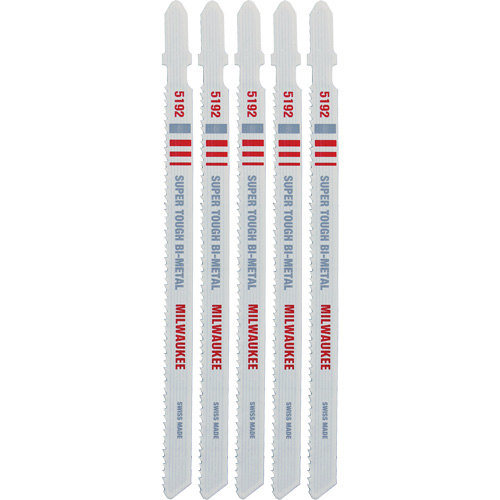 Lame de scie sauteuse, Bim&eacute;tal, Tige en T, 5-1/4" lo, 14 dents par pouce Northern Industrial Supply Inc.