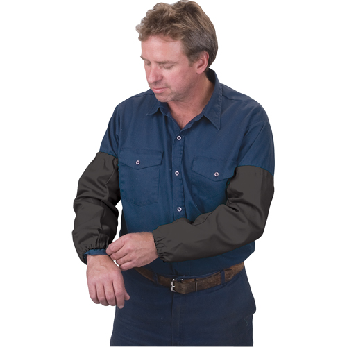 Flame Retardant Sleeves, 18" L, Black Northern Industrial Supply Inc.