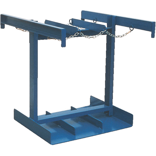 Chariot pour bouteilles, Roues Caoutchouc, Base de 35" la x 38" lo, 500 lb Northern Industrial Supply Inc.