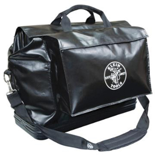 Equipment Bag, Vinyl, 2 Pockets, Black Northern Industrial Supply Inc.