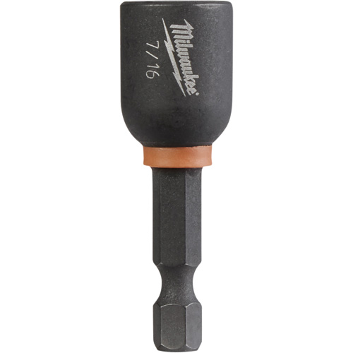 Shockwave Impact Duty Nutsetter, 1/4" Tip, 7/16" Drive, 1-7/8" L, Magnetic Northern Industrial Supply Inc.