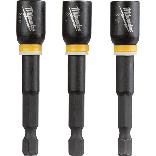 Tourne-&eacute;crou Shockwave Impact Duty, Embout 1/4", Prise 8 mm, 2-9/16" lo, Magn&eacute;tique Northern Industrial Supply Inc.