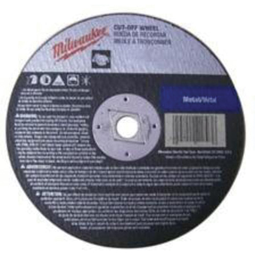 General Purpose Cut-Off Wheels, 7" x 3/32", 5/8" Arbor, Type 1, Aluminum Oxide, 8730 RPM Northern Industrial Supply Inc.