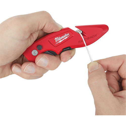 Couteau utilitaire rabattable Fastback, 2" lame, lame en Acier au carbone, poign&eacute;e en M&eacute;tal Northern Industrial Supply Inc.