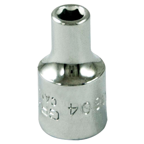Socket, 4 mm, 1/4" Drive, 6 Points Northern Industrial Supply Inc.