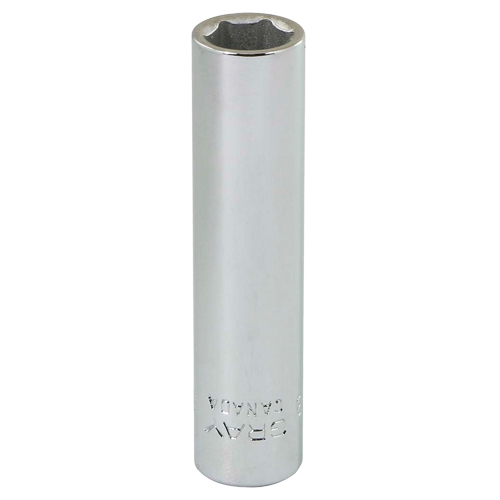 Socket, 8 mm, 1/4" Drive, 6 Points Northern Industrial Supply Inc.