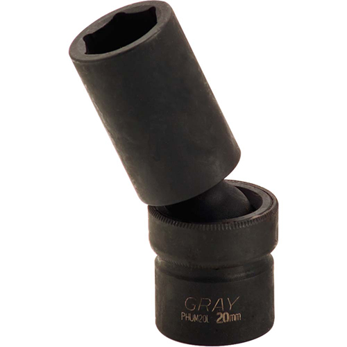 Universal Joint Socket , 10 mm, 1/2" Drive, 6 Points Northern Industrial Supply Inc.
