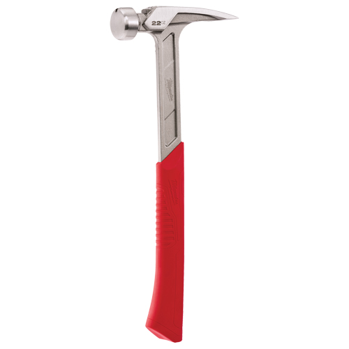 Smooth Face Framing Hammer, 22 oz., Solid Steel Handle, 15" L Northern Industrial Supply Inc.