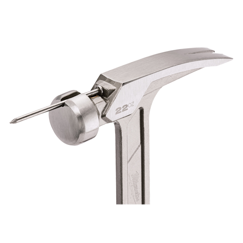 Smooth Face Framing Hammer, 22 oz., Solid Steel Handle, 15" L Northern Industrial Supply Inc.