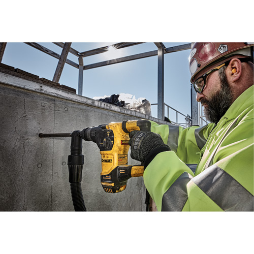 L-Shape SDS Plus Rotary Hammer, 3/16" - 7/8", 8.5 A, 0-5200 BPM BPM, 0-1150 RPM RPM, 2.58 ft.-lbs. Northern Industrial Supply Inc.