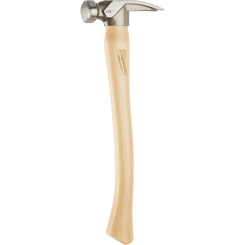 Smooth Face Framing Hammer, 19 oz., Wood Handle, 16" L Northern Industrial Supply Inc.