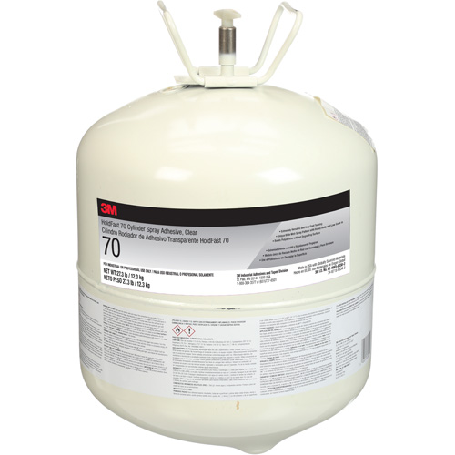 Adh&eacute;sif en a&eacute;rosol HoldFast 70 Scotch-Weld, Transparent, Contenant Northern Industrial Supply Inc.