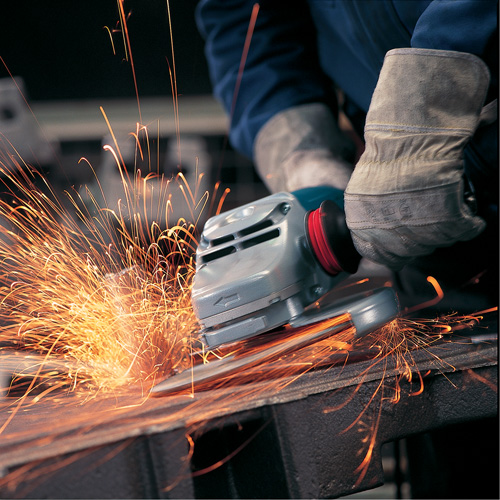 Large Angle Grinder with Rat Tail Handle, 7", 120 V, 15 A, 6500 RPM Northern Industrial Supply Inc.