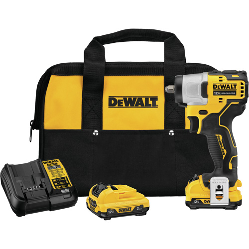 Ensemble de cl&eacute; &agrave; choc avec moteur sans balai Xtreme, 12 V, Mandrin 3/8" Northern Industrial Supply Inc.