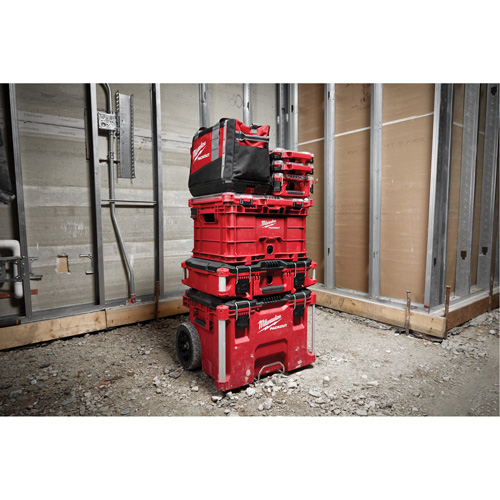 Packout Crate, 15-2/5" x 18-3/5" x 9-9/10", Red Northern Industrial Supply Inc.