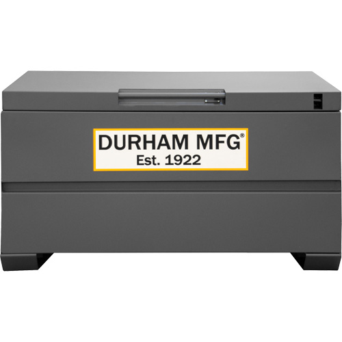 Jobsite Storage Box, 48" x 24" x 27-13/16", Steel, Grey Northern Industrial Supply Inc.