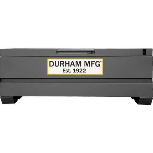 Boîte de rangement pour le chantier, 60" x 24" x 22-3/4", Acier, Gris Northern Industrial Supply Inc.