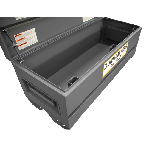 Boîte de rangement pour le chantier, 60" x 24" x 22-3/4", Acier, Gris Northern Industrial Supply Inc.