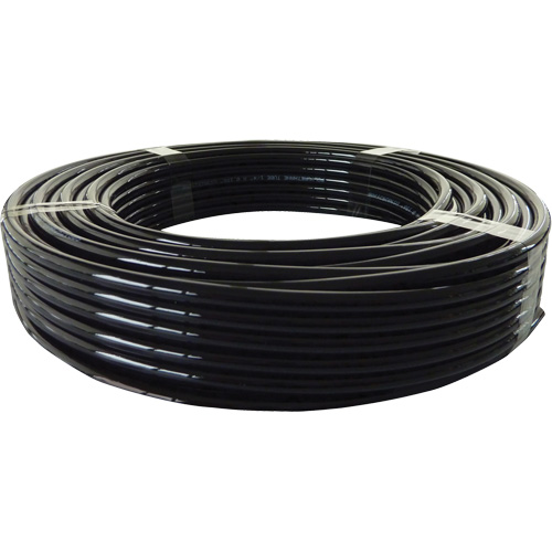 Tube pneumatique &agrave; longue dur&eacute;e de vie, Air, 4 mm/0,15625" DE x 100' lo, Nylon/Polyur&eacute;thane, Noir, 353 psi &agrave; 20°C Northern Industrial Supply Inc.