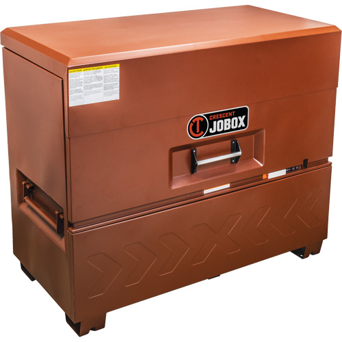 Site-Vault Piano Box, 60" W x 31" D x 39" H, Orange Northern Industrial Supply Inc.