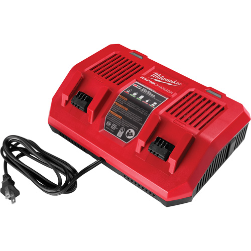 M18 Dual Bay Simultaneous Rapid Charger, 18 V, Lithium-Ion Northern Industrial Supply Inc.