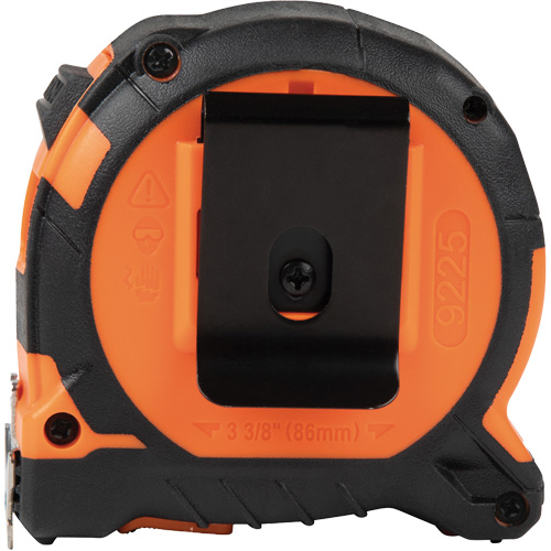 Magnetic Double-Hook Tape Measure, 25', Imperial Graduations Northern Industrial Supply Inc.