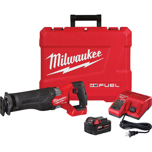 M18 Fuel Sawzall&reg; Reciprocating Saw Kit, 18 V, Lithium-Ion Battery, 3000 SPM Northern Industrial Supply Inc.