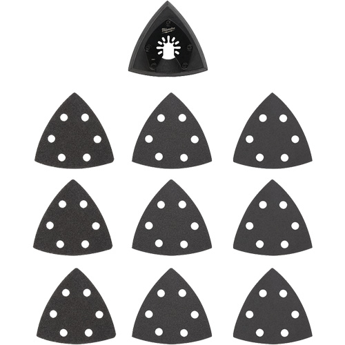 Ensemble pour patin de ponçage triangulaire 3-1/2" Open-Lok Northern Industrial Supply Inc.