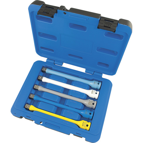 JTLE-5S Jeu de rallonges limiteurs de couple pour cl&eacute; &agrave; chocs, Prise 1/2", Couple de 65 lb-pi/80 lb-pi/100 lb-pi/120 lb-pi/140 lb-pi, Multiple Northern Industrial Supply Inc.