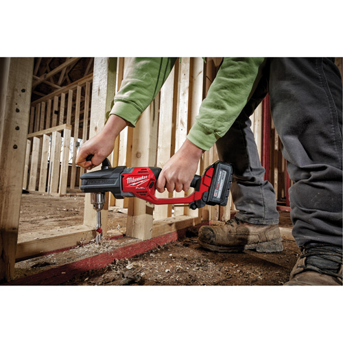 Perceuse &agrave; angle droit M18 Fuel Hole Hawg (outil seulement), 18 V, Mandrin 1/2", Lithium-ion Northern Industrial Supply Inc.