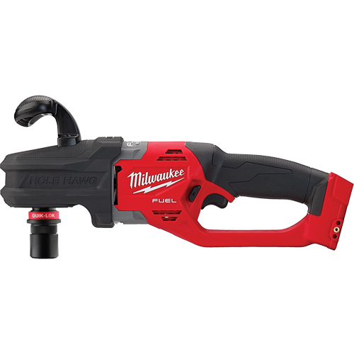 Perceuse &agrave; angle droit M18 Fuel Hole Hawg avec mandrin Quik-Lok (outil seulement), 18 V, Lithium-ion Northern Industrial Supply Inc.