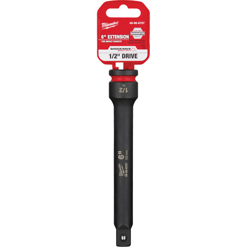 Rallonge pour douille Shockwave Impact Duty, Chocs, Prise 1/2", 6" lo Northern Industrial Supply Inc.